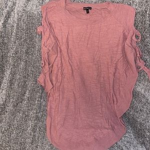 Express light weight pink sweater in a large